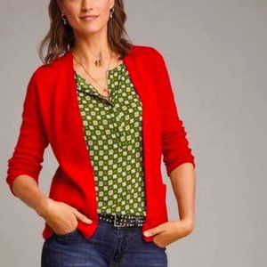 Cabi Passage Red Sweater size XL